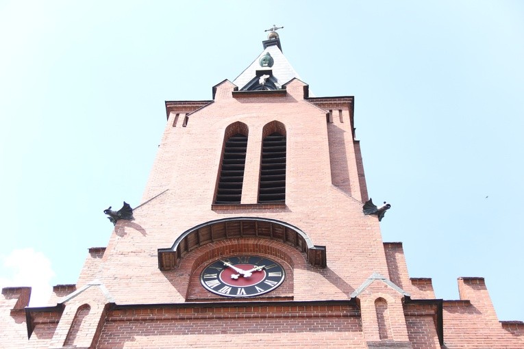 Poświęcenie zegara w Bąkowie Górnym