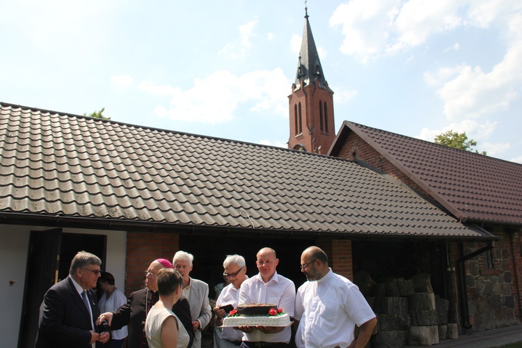 Poświęcenie zegara w Bąkowie Górnym