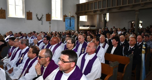 Pożegnanie śp. ks. Pawła Rusaka
