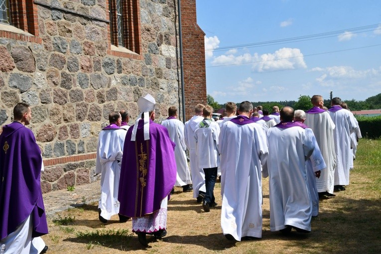 Pożegnanie śp. ks. Pawła Rusaka
