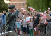 - Cieszy mnie niepomiernie, że oto wy, mieszkańcy zacnego grodu Radomia, święcicie Pomnik Czynu Legionowego, oddając honor polskim żołnierzom - powiedział Naczelnik Państwa