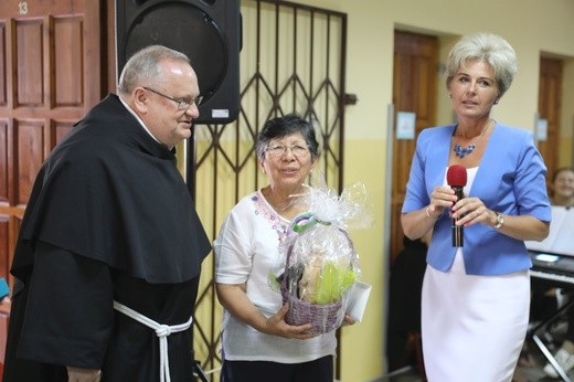 S. Berta Hernandez w szkole bł. Michała Tomaszka w Łękawicy