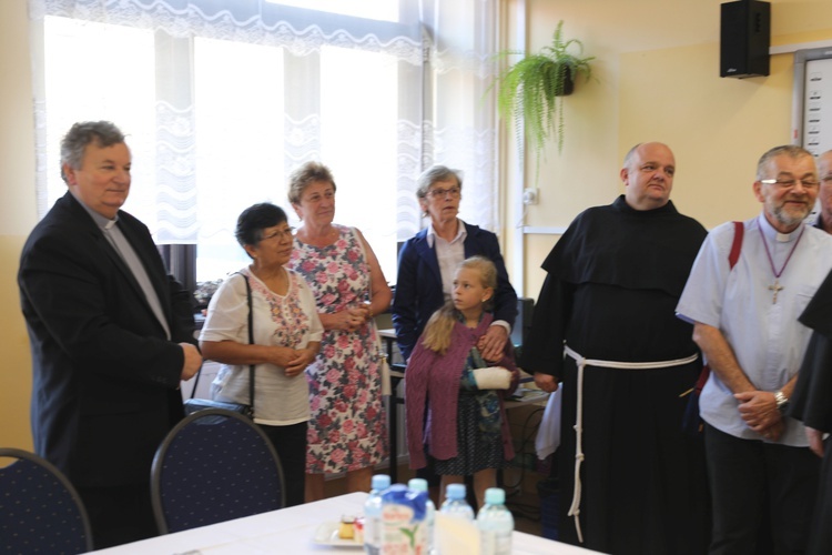 S. Berta Hernandez w szkole bł. Michała Tomaszka w Łękawicy