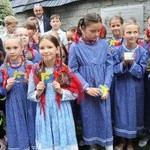 Tablica świętych Kawalerów Orderu Uśmiechu w Leśnej