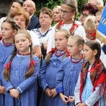 Tablica świętych Kawalerów Orderu Uśmiechu w Leśnej