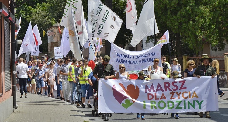 Marsz dla Życia i Rodziny w Płońsku