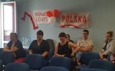 Strefa kibica w rudzkim szpitalu