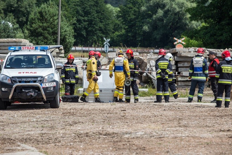 Służby ćwiczyły w elektrowni