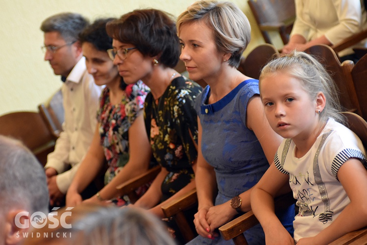 Zakończenie roku szkolnego w katolickim gimnazjum