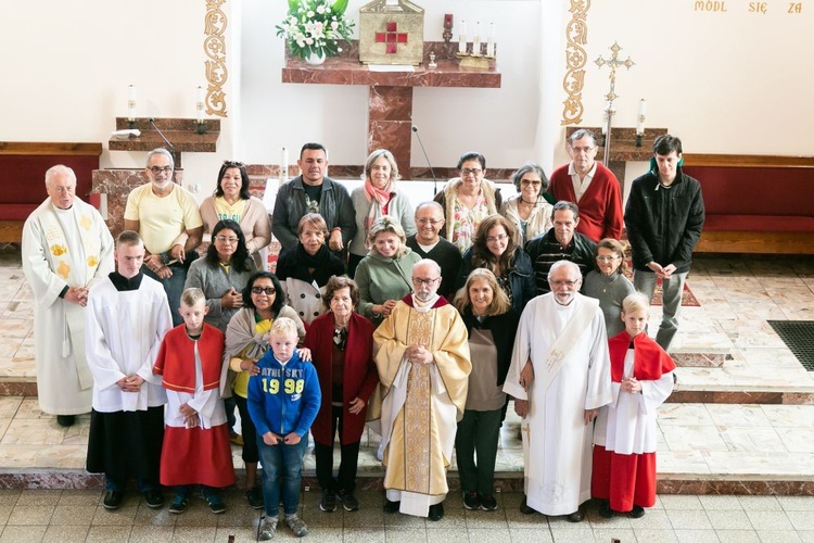 Brazylijczycy świętują ze swoim misjonarzem w Siołkowicach