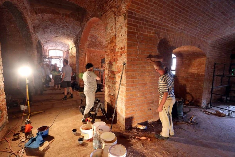 Remont w Forcie "Kościuszko"