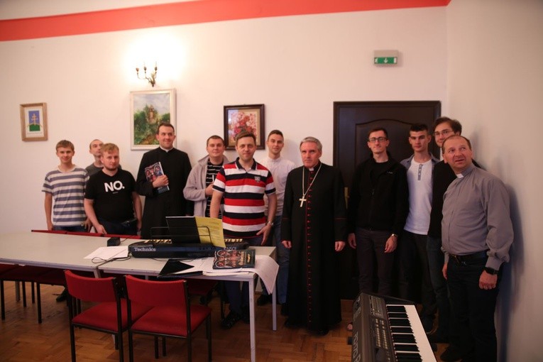 Próby przed oratorium 