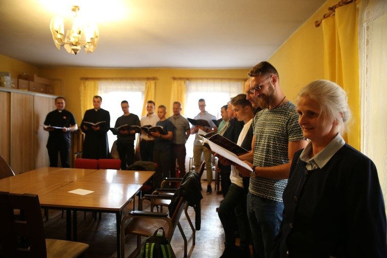 Próby przed oratorium 