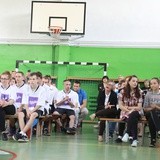 Poświęcenie boiska w ZSS nr 17 w Wapienicy