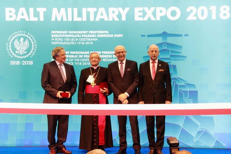 Metropolita uhonorowany podczas Balt Military Expo