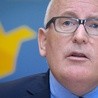 Kolejny krok Timmermansa wobec Polski