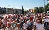 Protest przeciwko Modelowi na rzecz Równego Traktowania