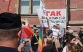 Protest przeciwko Modelowi na rzecz Równego Traktowania