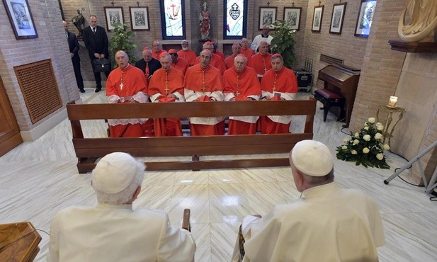 Po konsystorzu: wizyta u Benedykta XVI