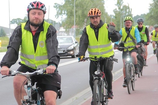 Pielgrzymka rowerowa do Częstochowy - wyjazd z Koszalina