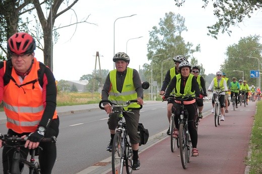 Pielgrzymka rowerowa do Częstochowy - wyjazd z Koszalina