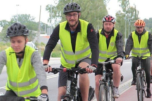 Pielgrzymka rowerowa do Częstochowy - wyjazd z Koszalina