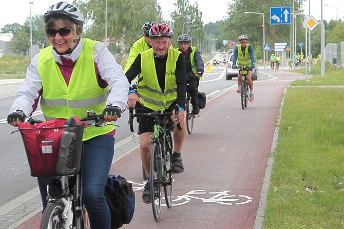 Pielgrzymka rowerowa do Częstochowy - wyjazd z Koszalina