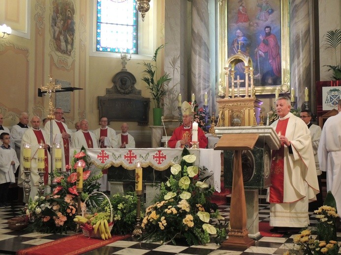 600-lecie parafii w Żychlinie - Msza św. jubileuszowa