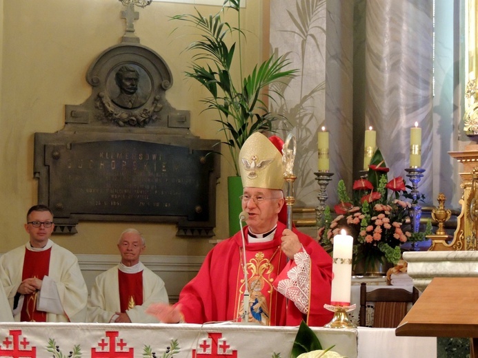 600-lecie parafii w Żychlinie - Msza św. jubileuszowa