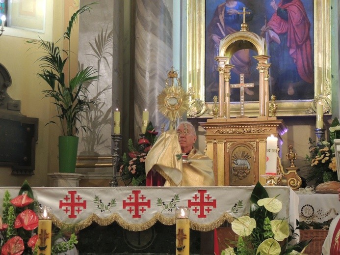 600-lecie parafii w Żychlinie - Msza św. jubileuszowa