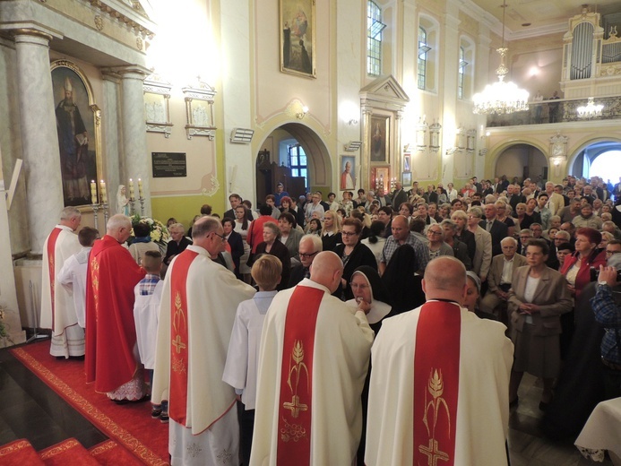 600-lecie parafii w Żychlinie - Msza św. jubileuszowa