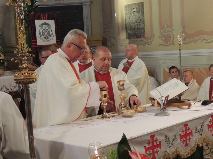 600-lecie parafii w Żychlinie - Msza św. jubileuszowa