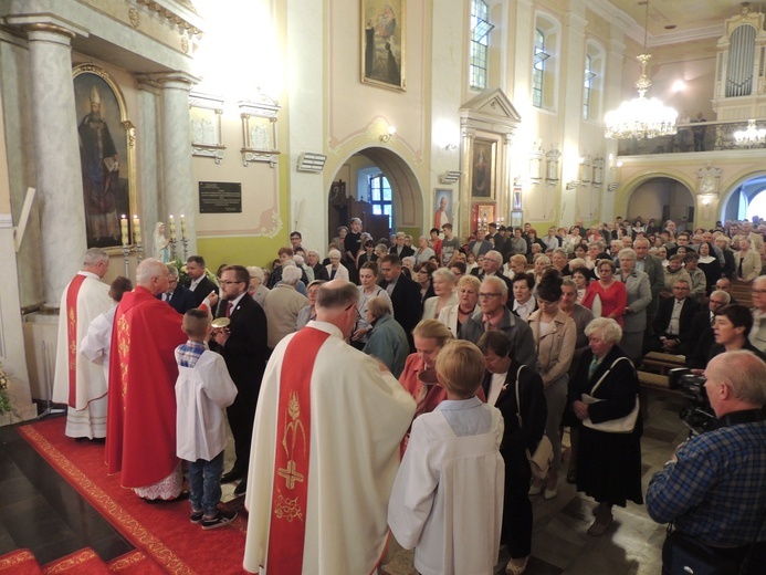 600-lecie parafii w Żychlinie - Msza św. jubileuszowa