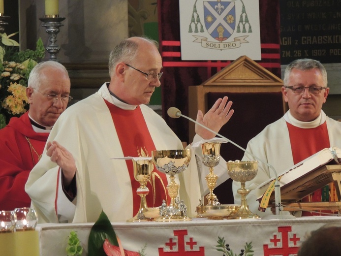 600-lecie parafii w Żychlinie - Msza św. jubileuszowa