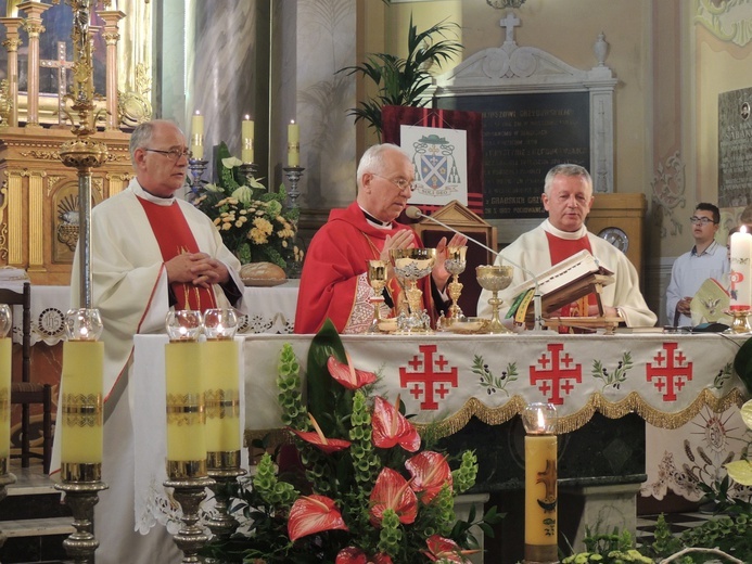 600-lecie parafii w Żychlinie - Msza św. jubileuszowa