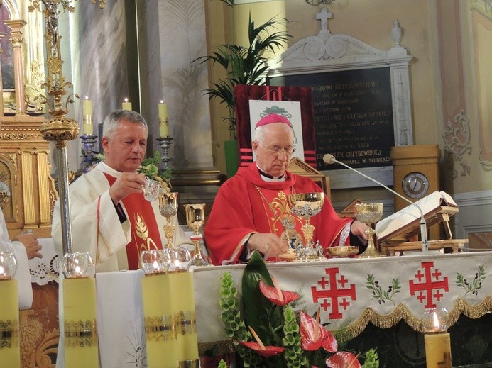 600-lecie parafii w Żychlinie - Msza św. jubileuszowa