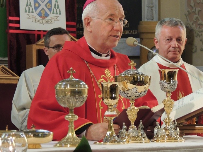 600-lecie parafii w Żychlinie - Msza św. jubileuszowa