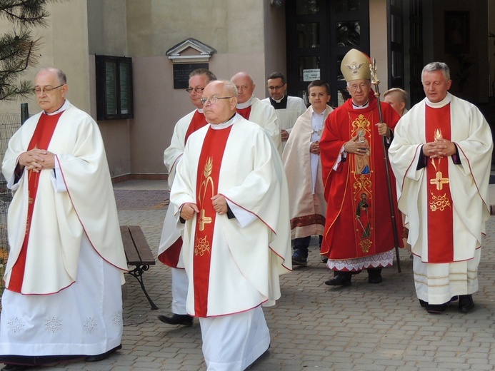 600-lecie parafii w Żychlinie - Msza św. jubileuszowa