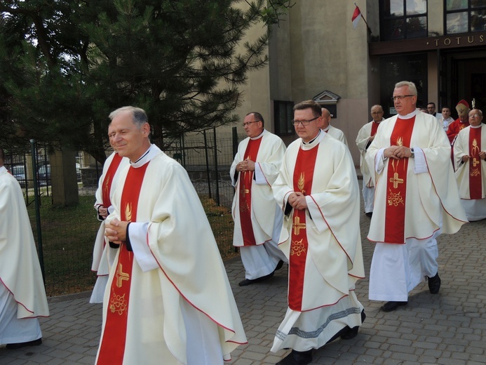 600-lecie parafii w Żychlinie - Msza św. jubileuszowa