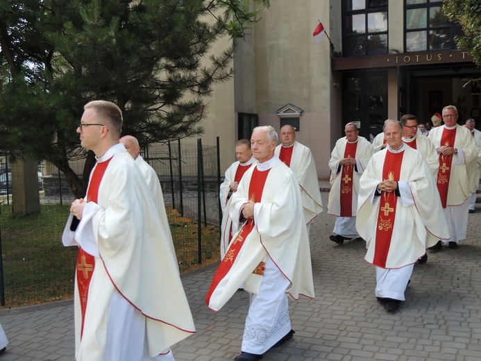 600-lecie parafii w Żychlinie - Msza św. jubileuszowa