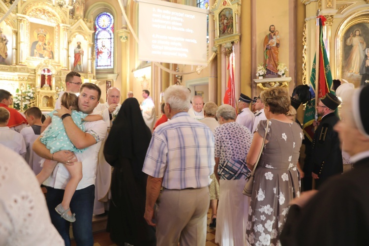 Powitanie obrazu Matki Bożej w Hecznarowicach