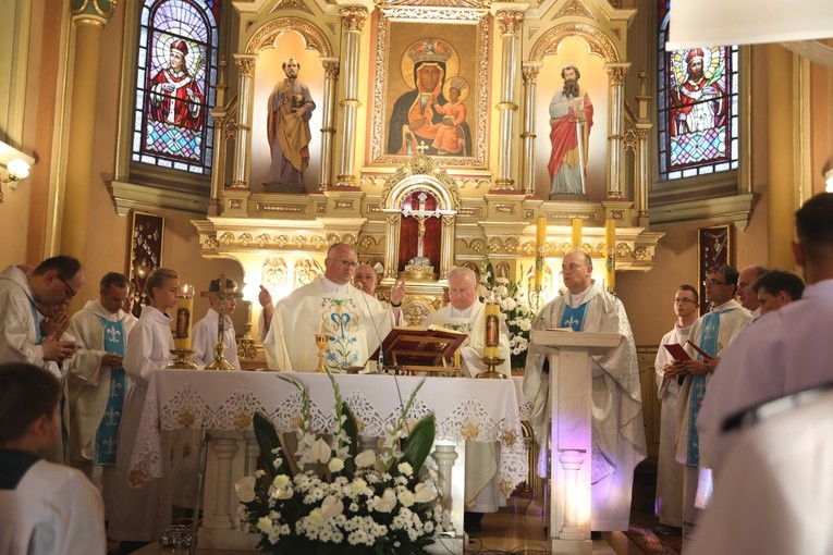 Powitanie obrazu Matki Bożej w Hecznarowicach