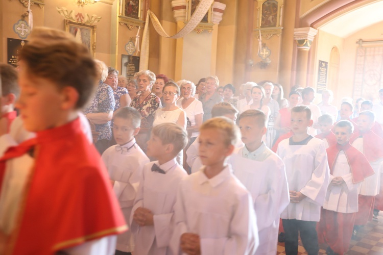 Powitanie obrazu Matki Bożej w Hecznarowicach