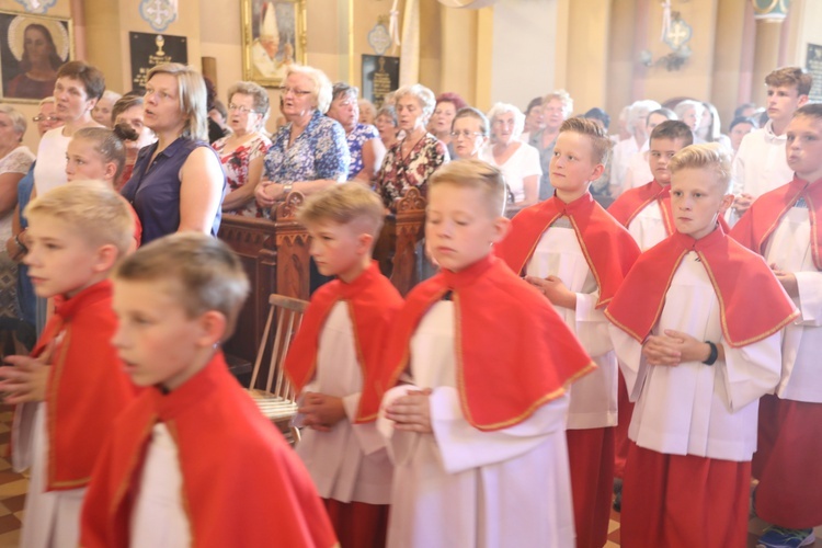 Powitanie obrazu Matki Bożej w Hecznarowicach