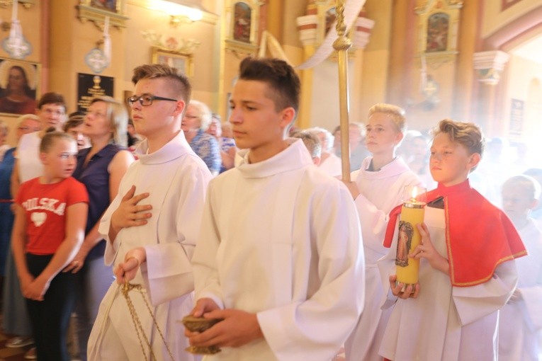 Powitanie obrazu Matki Bożej w Hecznarowicach