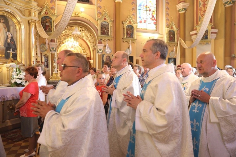 Powitanie obrazu Matki Bożej w Hecznarowicach