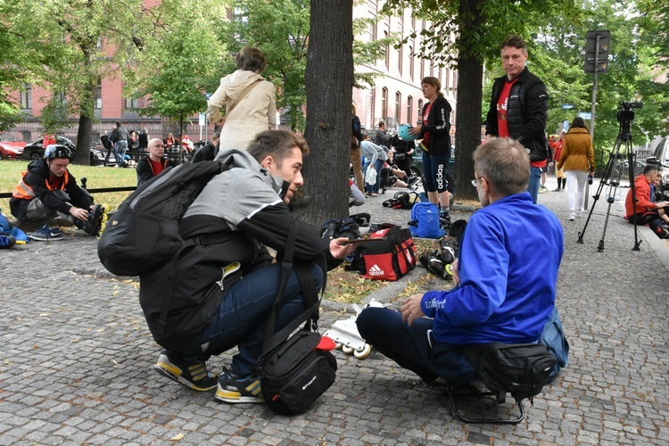 Rolkowa Pielgrzymka Wrocławska - sobota 