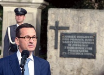 Przemawia premier Mateusz Morawiecki.