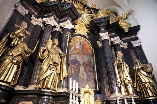 Konserwacja zabytków opactwa w Tyńcu