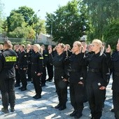 Ślubowanie nowych policjantów